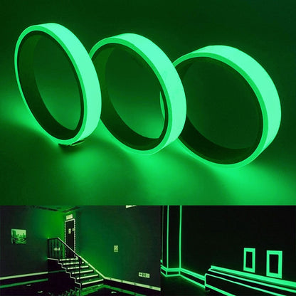 3M Luminous Tape Warning Band Glow In The Dark Wall