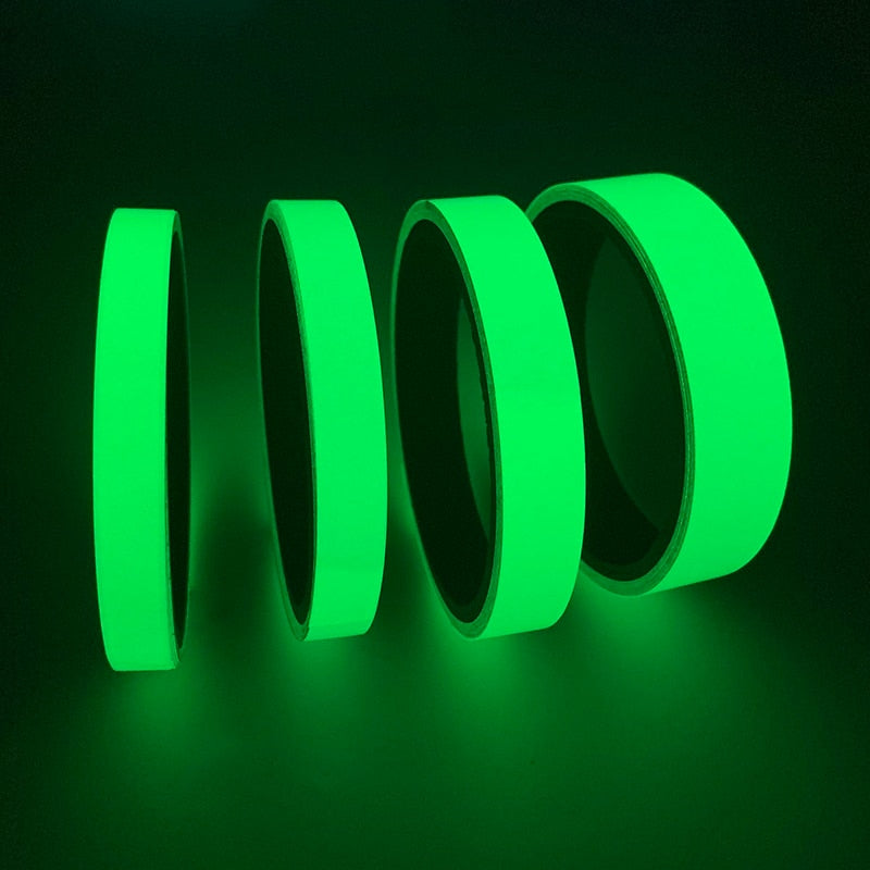 3M Luminous Tape Warning Band Glow In The Dark Wall