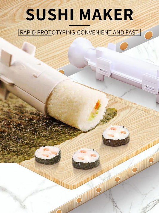 Quick Sushi Maker Roller Rice Mold Vegetable Meat Rolling