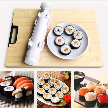 Quick Sushi Maker Roller Rice Mold Vegetable Meat Rolling