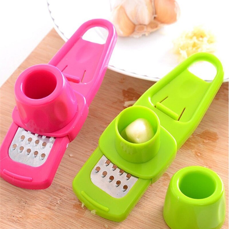 1PC Creative Garlic Presser Ginger Cutter Candy