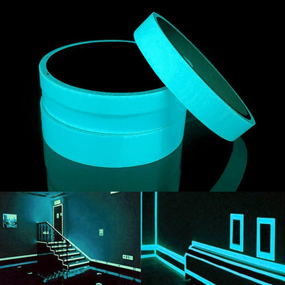 3M Luminous Tape Warning Band Glow In The Dark Wall