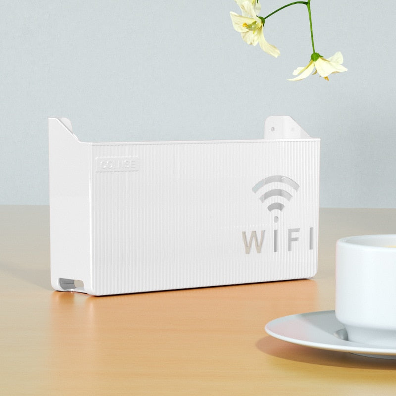 Wireless Wifi Router Shelf Storage Wall Hanging Box