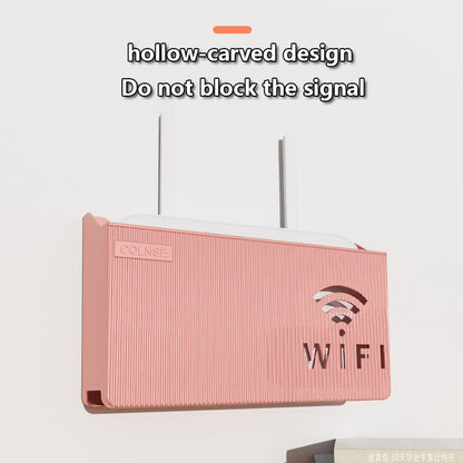 Wireless Wifi Router Shelf Storage Wall Hanging Box