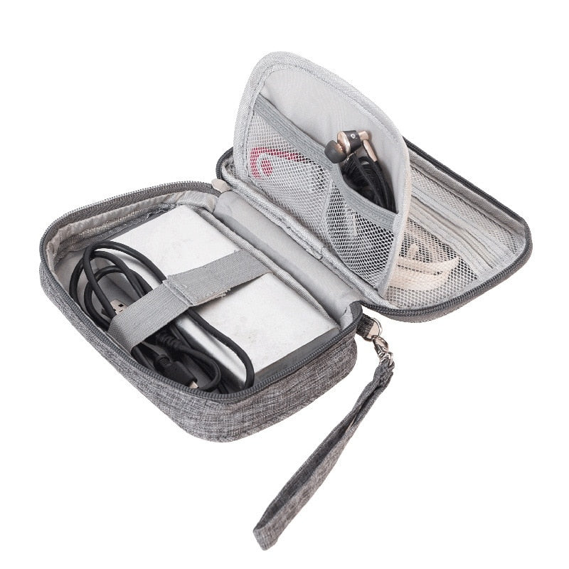 Portable Cable Digital Storage Bags Organizer USB Gadgets