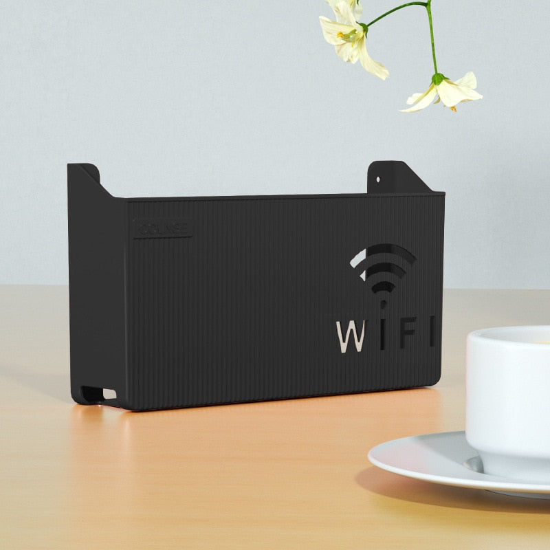 Wireless Wifi Router Shelf Storage Wall Hanging Box