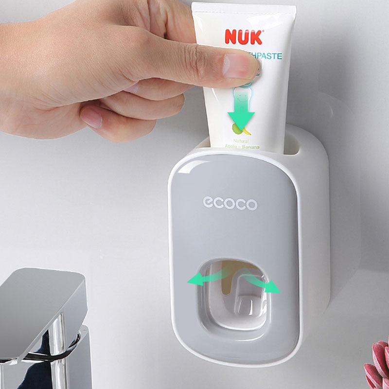 Bathroom Accessories Set Automatic Toothpaste Dispenser