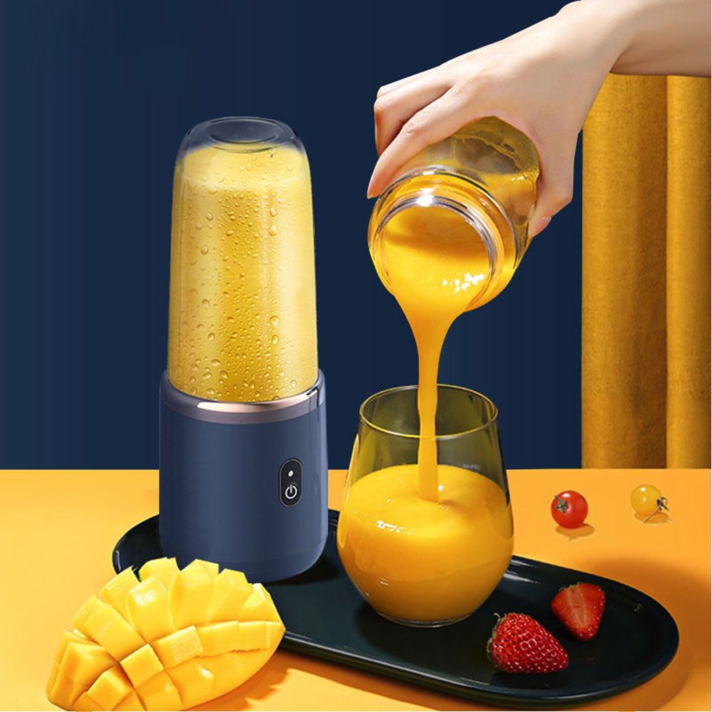 Portable Electric Juicer 400ml Lemon Orange Fruit Squeezer