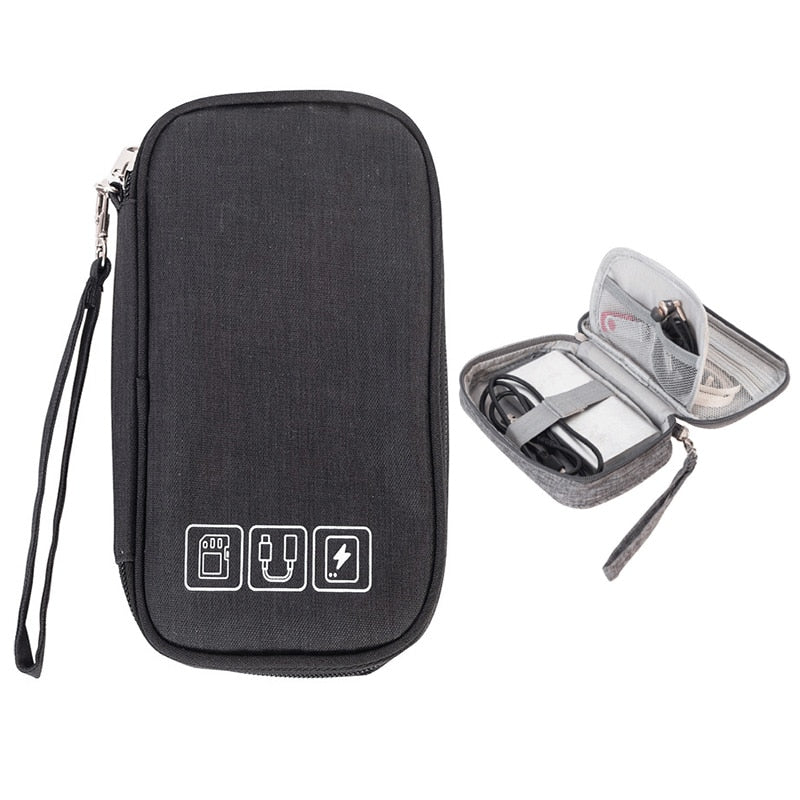 Portable Cable Digital Storage Bags Organizer USB Gadgets